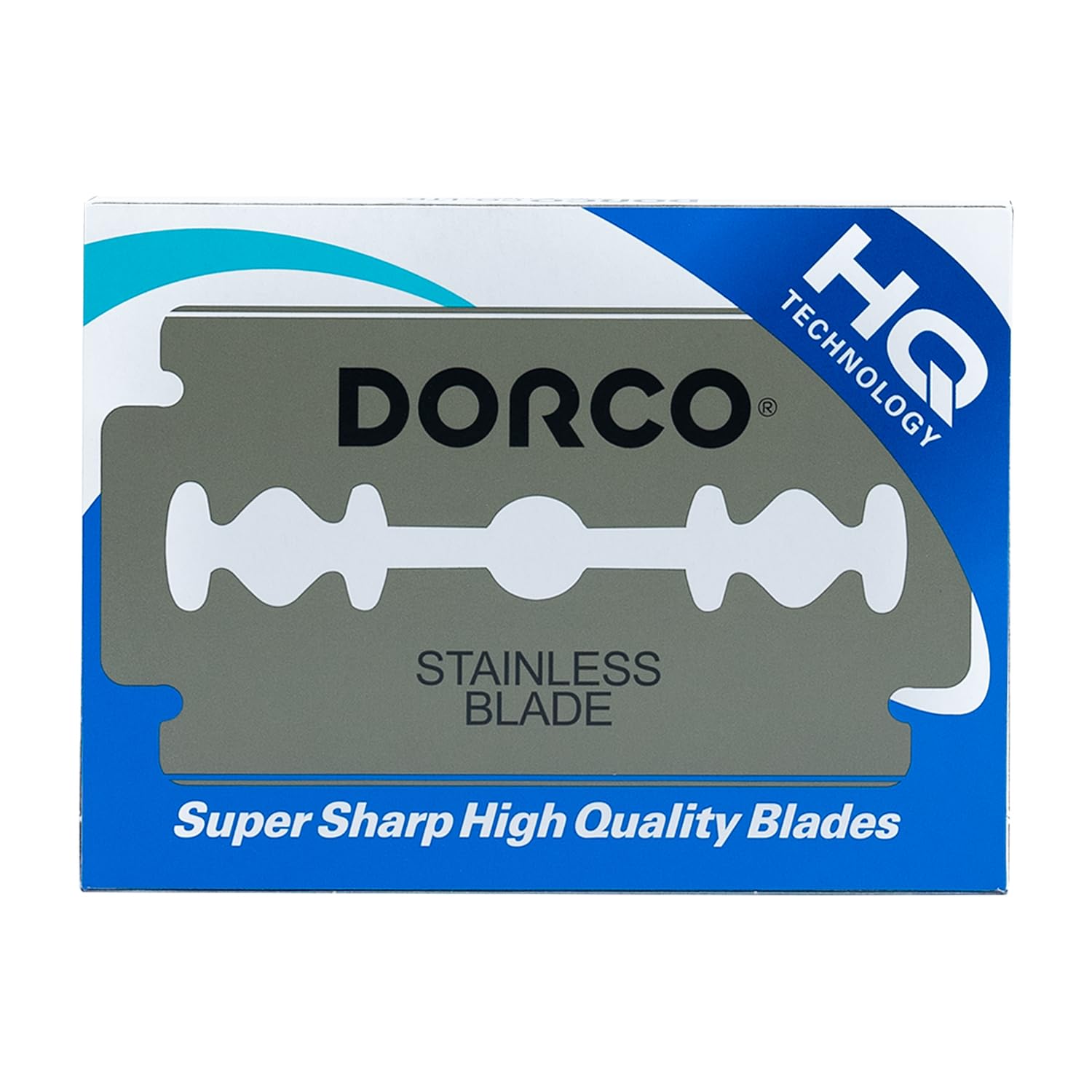 Dorco ST300 Platinum Extra Double Edge Razor Blades - 100 Count - Blue #ST300