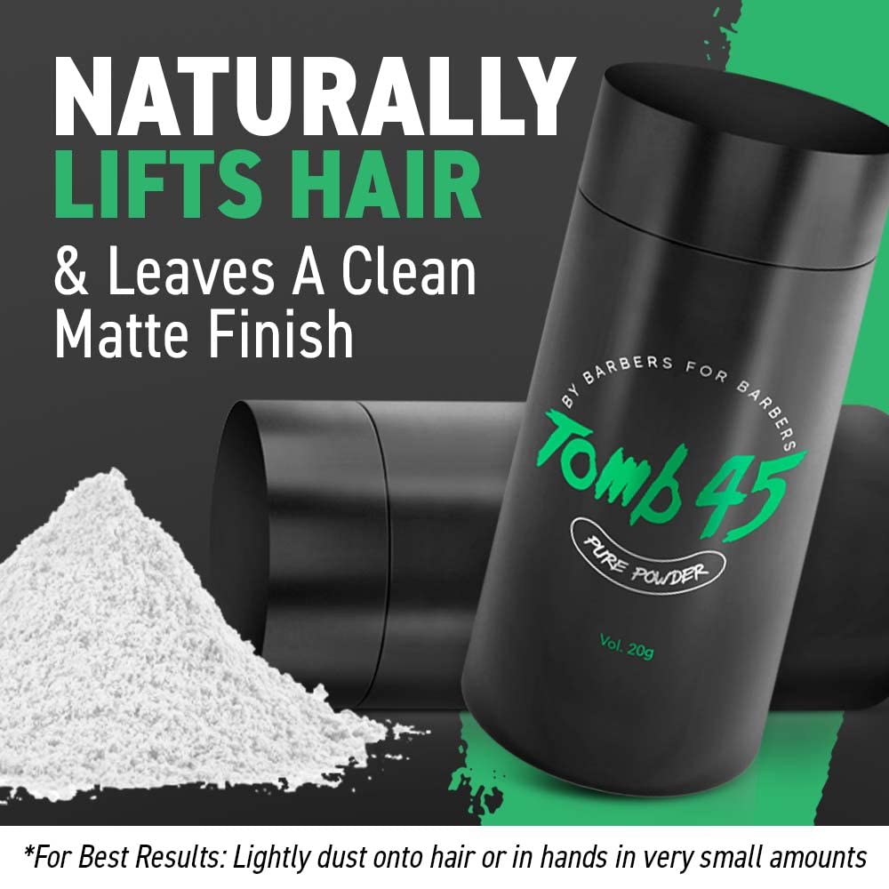 Tomb 45 Pure Powder Naturally Lifts Hair