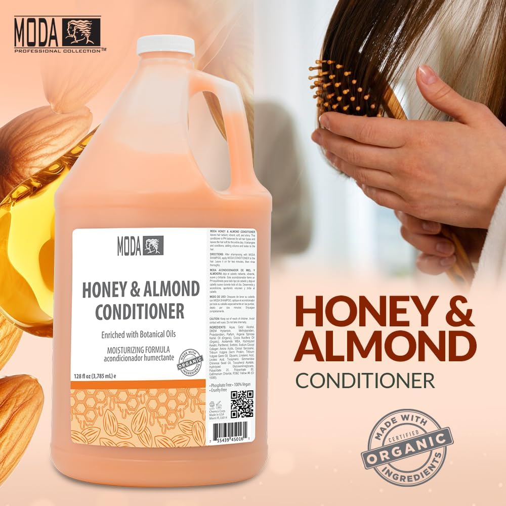 MODA Honey & Almond Moisturizing Conditioner Gallon