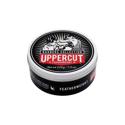 Uppercut Deluxe Featherweight Wax - Firm Hold, Low Shine, 7.5 oz Tin