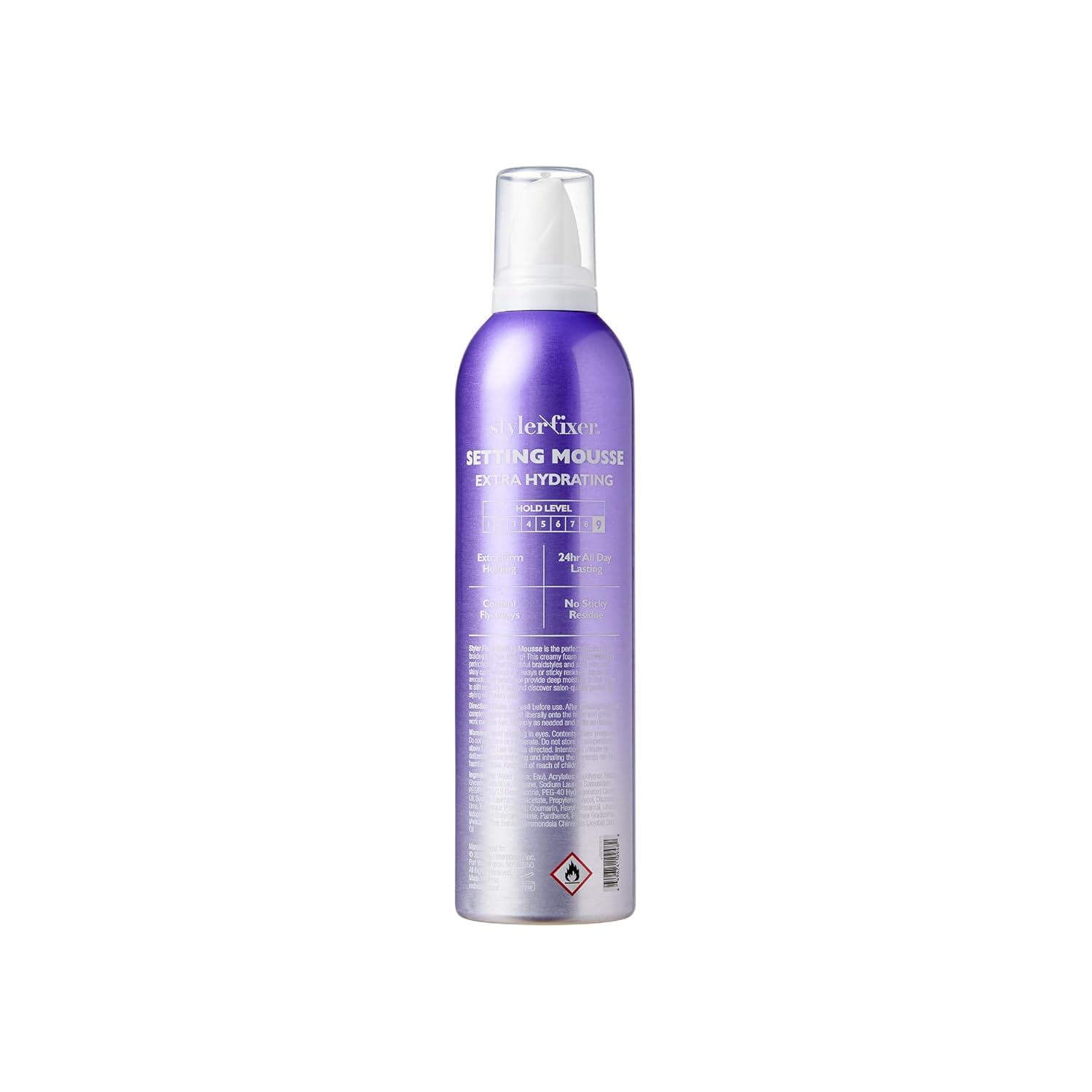 Kiss Frizz Control Setting Mousse For Braid And Curls Hydrating