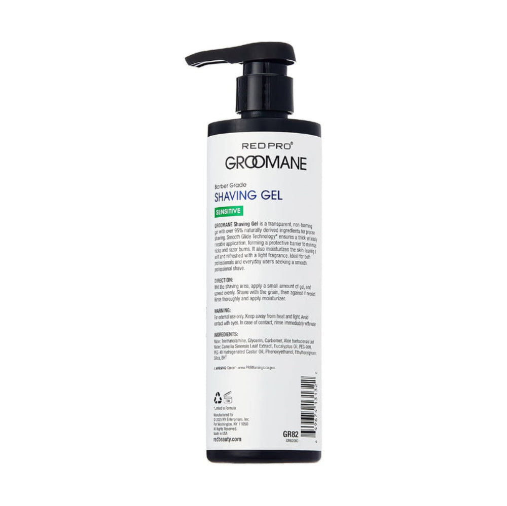 Red Pro Groomane Shaving Gel - 500ml