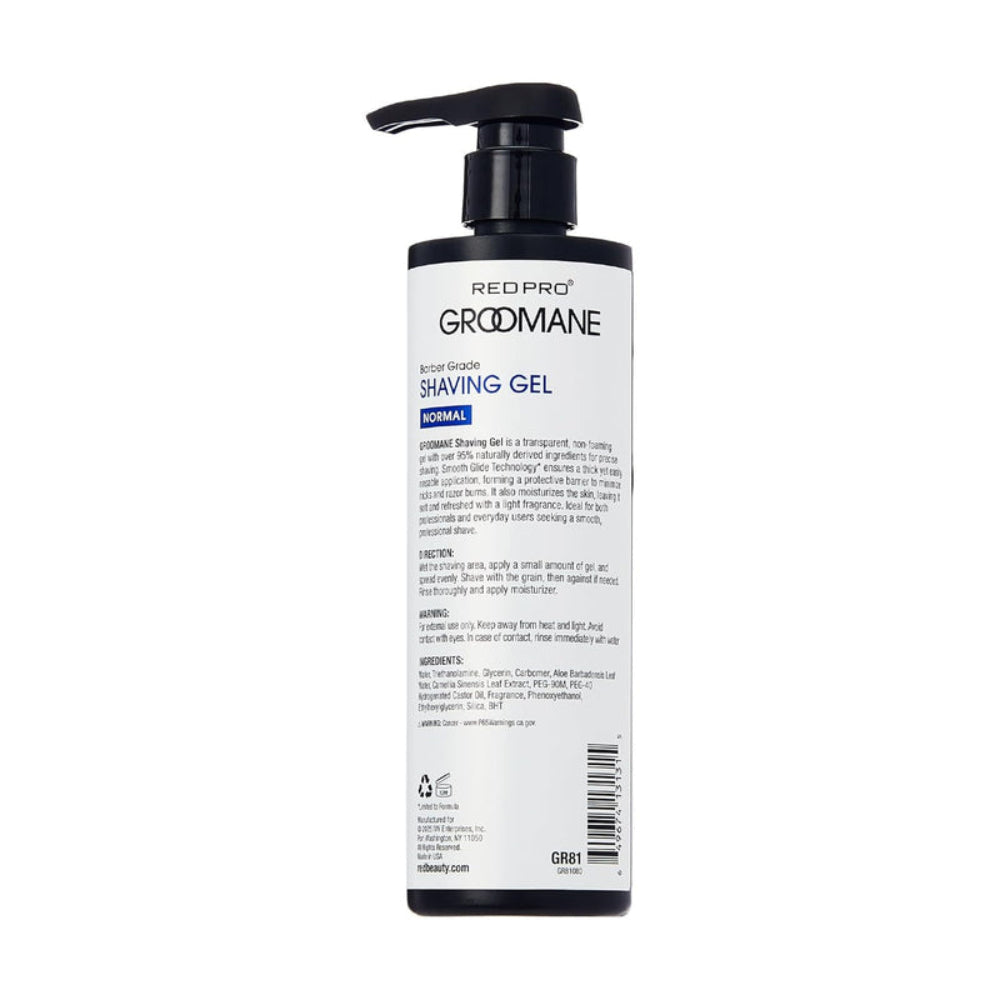Red Pro Groomane Shaving Gel - 500ml