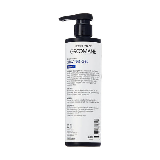 Red Pro Groomane Shaving Gel - 500ml