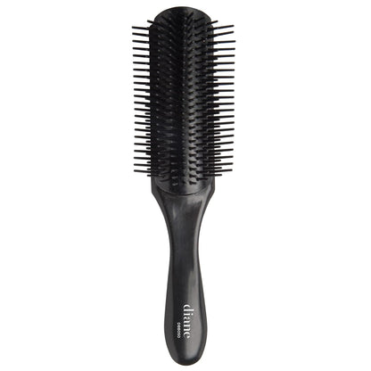 Diane Pro Nylon Pin Styling 9-Row Hair Brushes Black