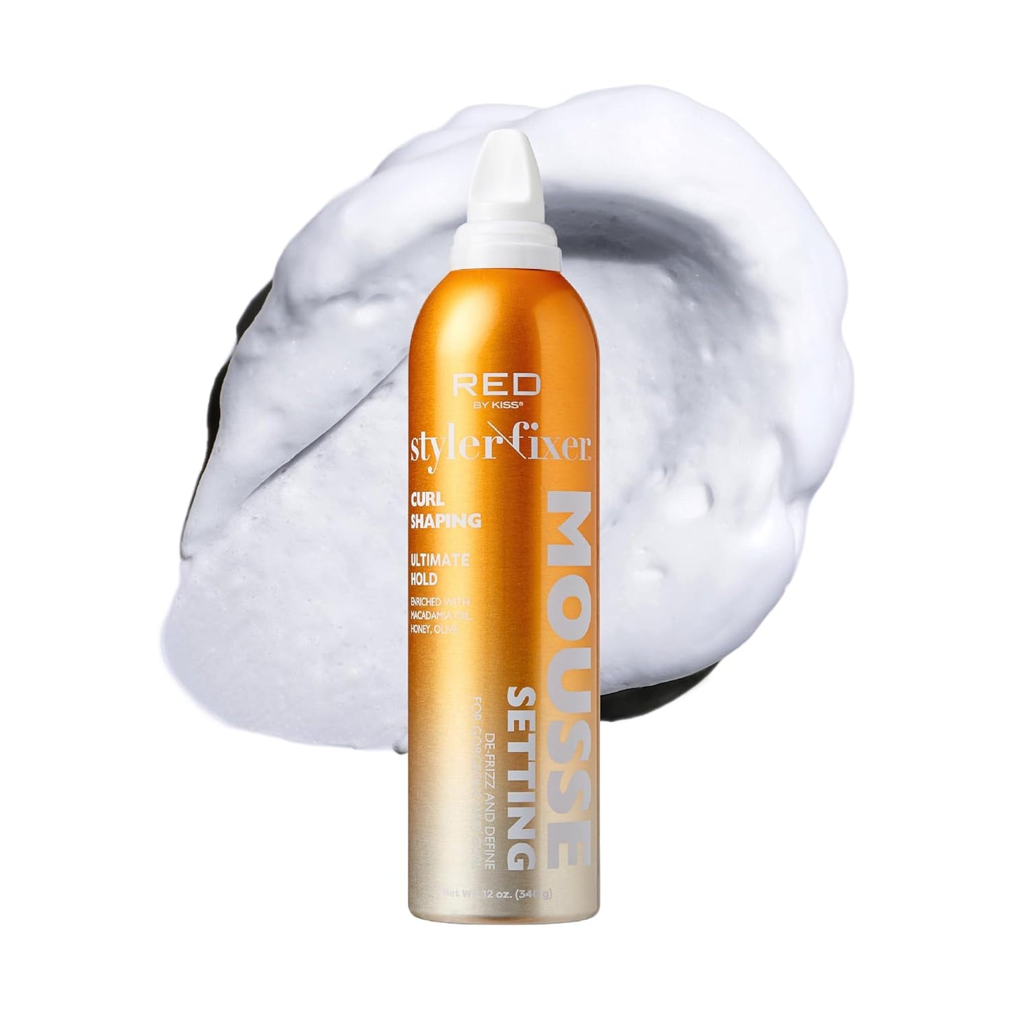 Kiss Curl Shaping Ultimate Hold Mousse STM05