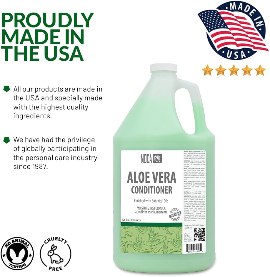 MODA Aloe Vera Moisturizing Conditioner Gallon