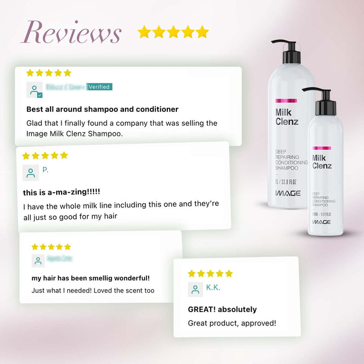 Image Milk Clenz Shampoo For Damaged Hair