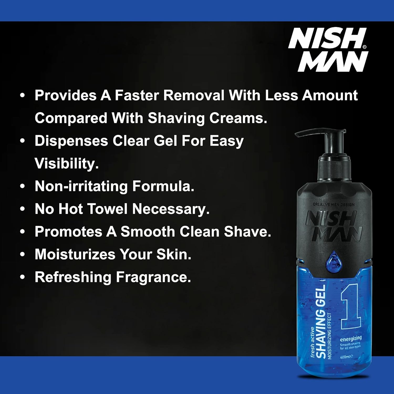 Nishman Shaving Gel Blue No. 1-2