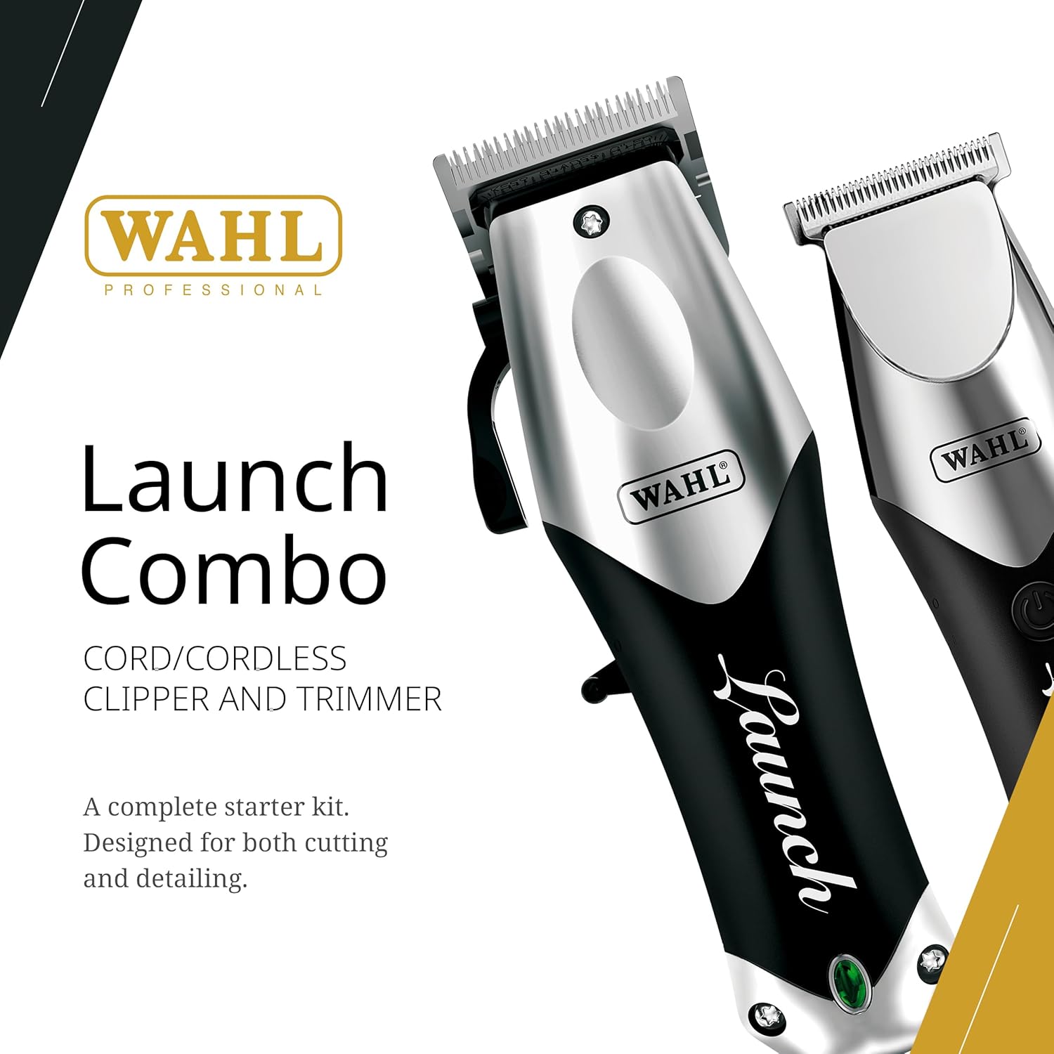 Wahl Launch Combo Cordless Clipper and Trimmer #08001 – Appleton