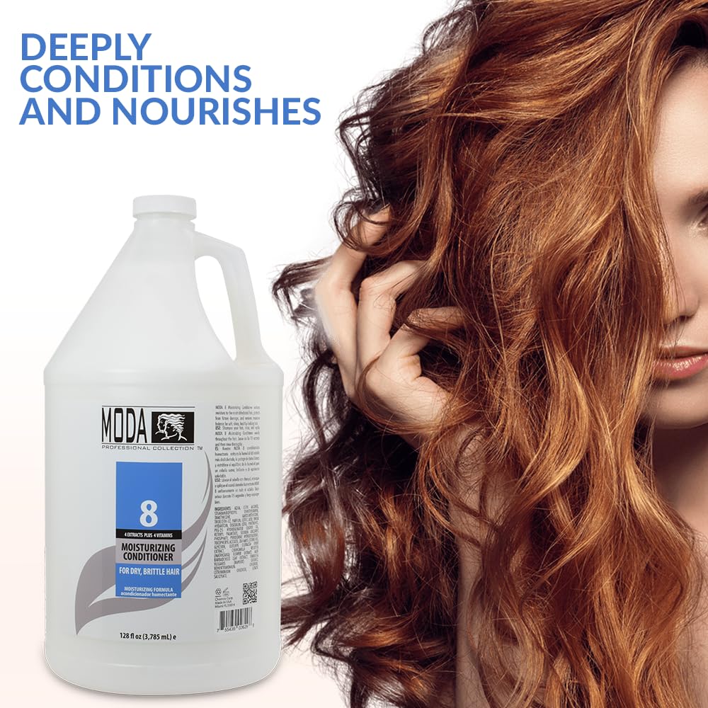 MODA Deep Cleansing Conditioner With 4 Extracts Plus 4 Vitamins Gallon