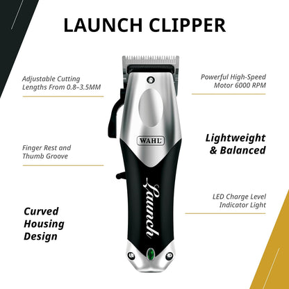 Wahl Launch Combo Cordless Clipper and Trimmer #08001