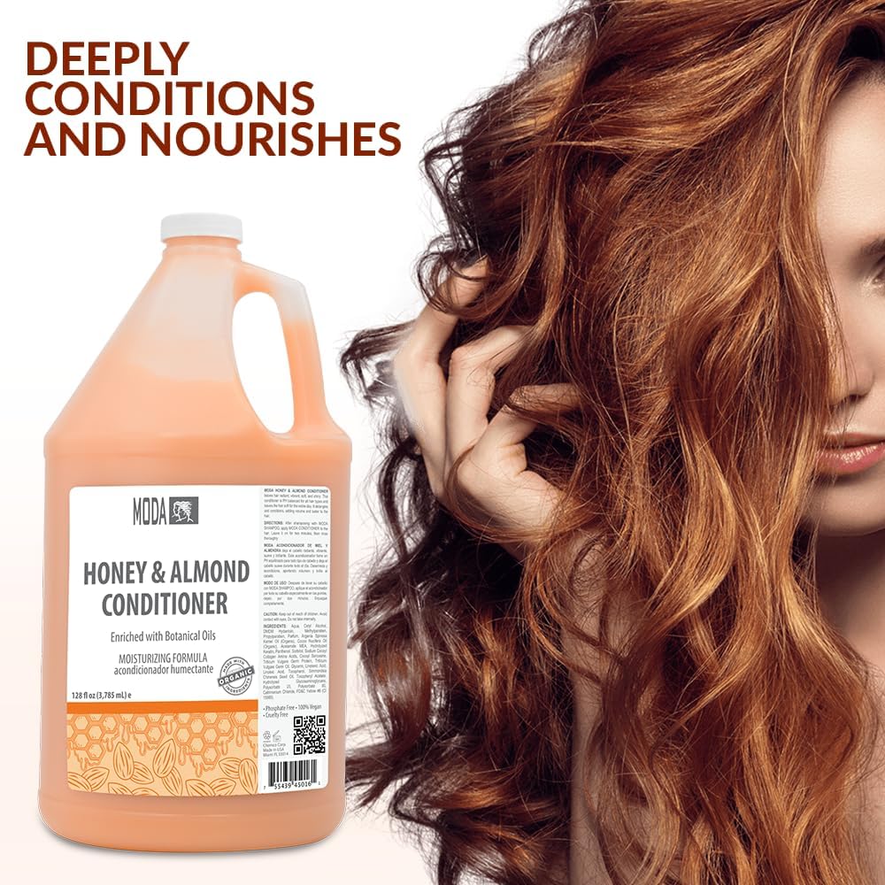 MODA Honey & Almond Moisturizing Conditioner Gallon