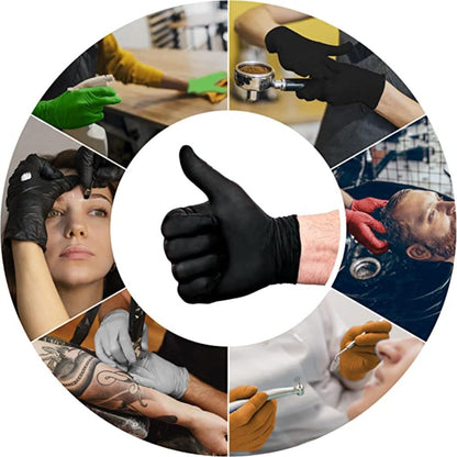 L3VEL3 Professional Barber Nitrile Gloves