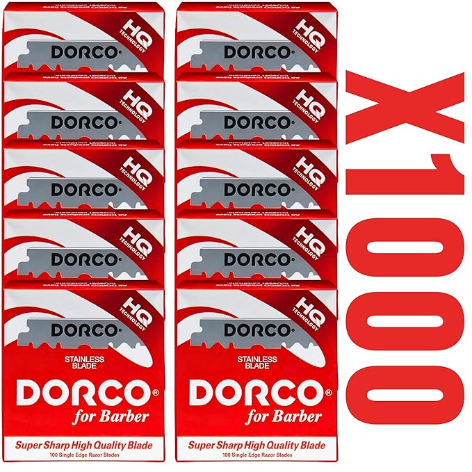 Dorco Half Blade Single Edge (100 Count) DVB004