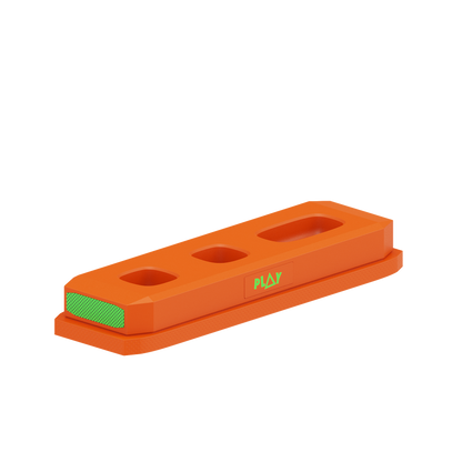 TPOB PLAY 3-Pack – Orange Edition (Clipper, Trimmer & Shaver with 3-Way Stand)