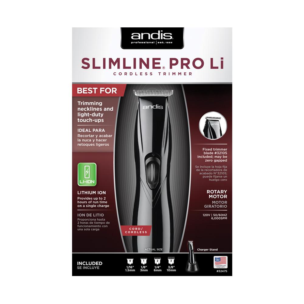 Andis Slimline Pro Li Trimmer Black