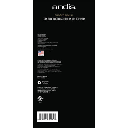 Andis GTX-EXO Cordless Li Trimmer