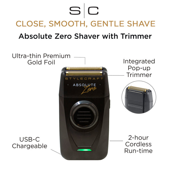 Stylecraft Absolute Zero Professional Double Foil Shaver