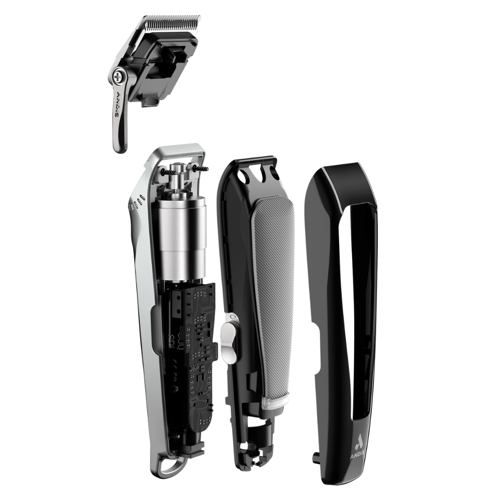 Andis 86000 reVITE Cordless Lithium-Ion Beard & Hair Fade Clipper with Stainless Steel Blade (Black or Gray)