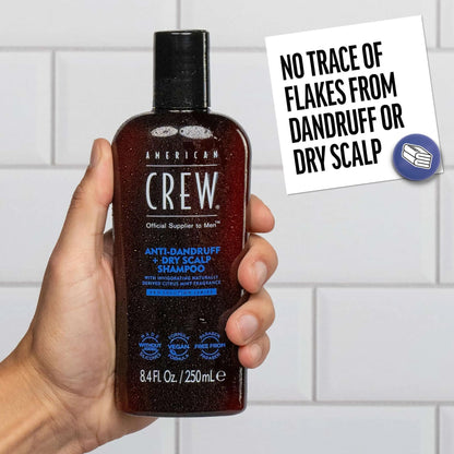 American Crew Anti-Dandruff + Dry Scalp Shampoo 8.4 oz