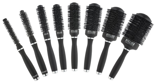 Tondeo Atelier Graphite Round Brush #33513