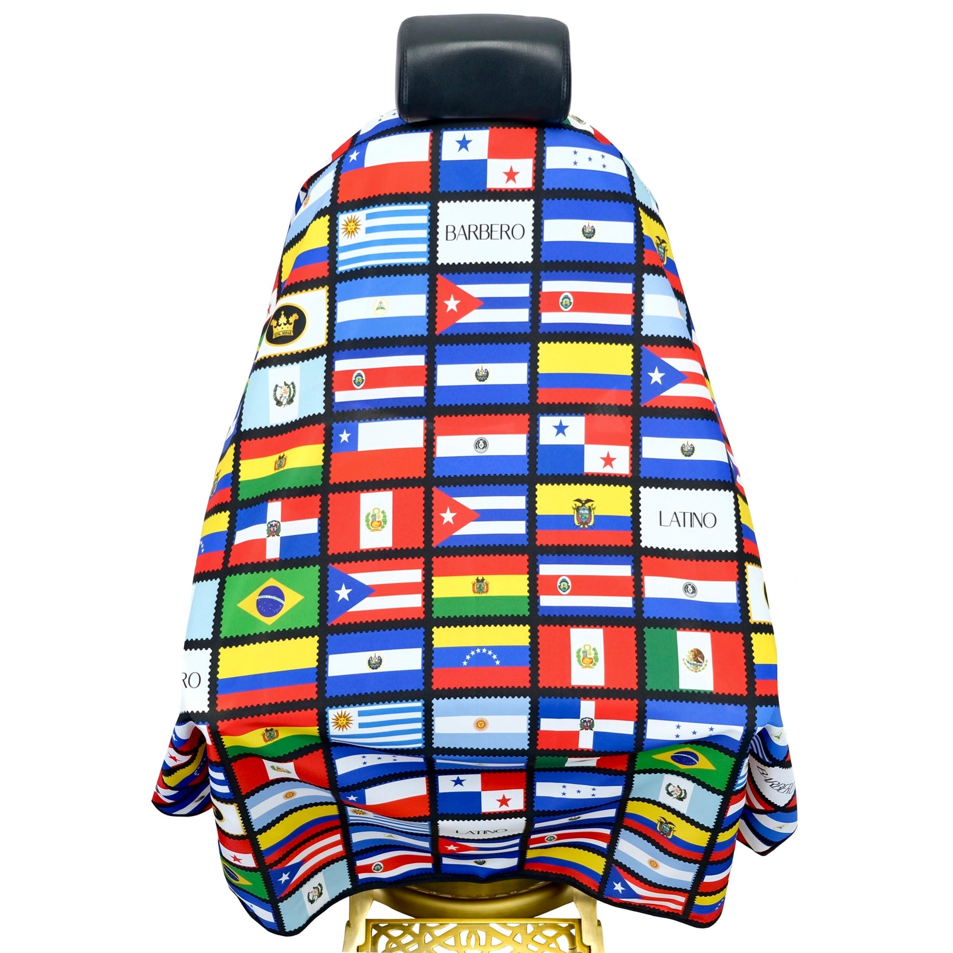 barber cape- latino flag barber cape- latino barber capes- barber latino cape-latino flags barber cape- barber cape-