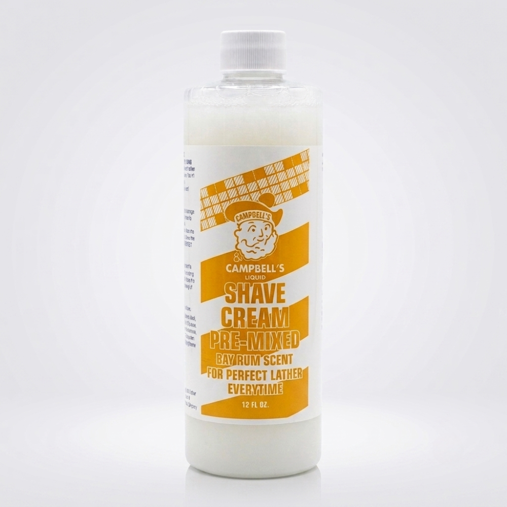 Campbell's BAY RUM Premix Liquid Lather for Lather Machine