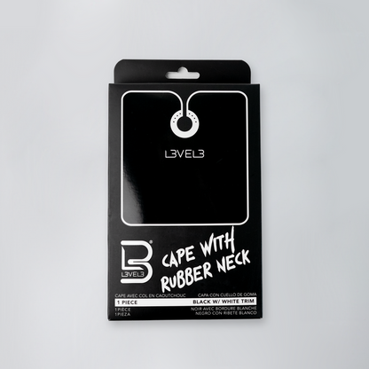 L3VEL3 Professional Rubber Neck Cutting Cape