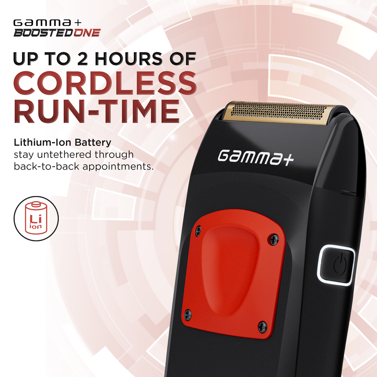 Gamma+ Boosted ONE Shaver #GP804B