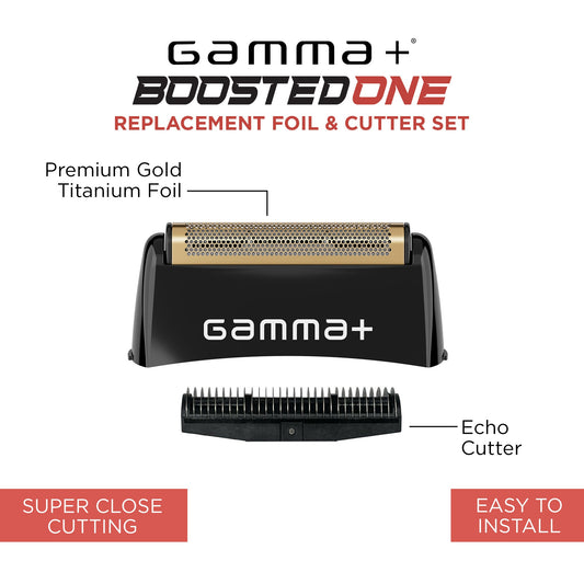 Gamma+ Foil Head Compatible with Boosted ONE Shaver #GP557B