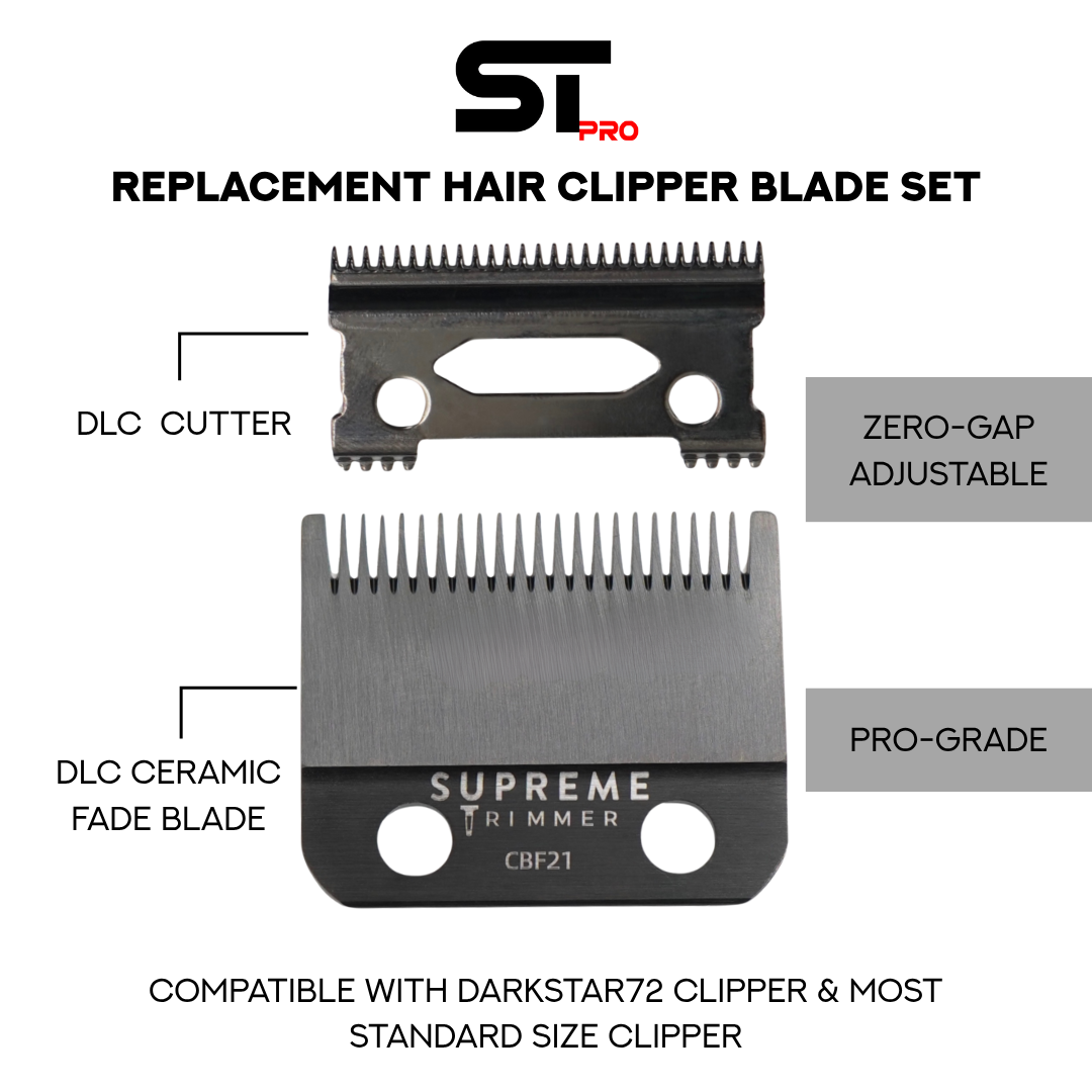 Supreme Trimmer Replacement Blade For DarkStar72 Clipper #CBF21