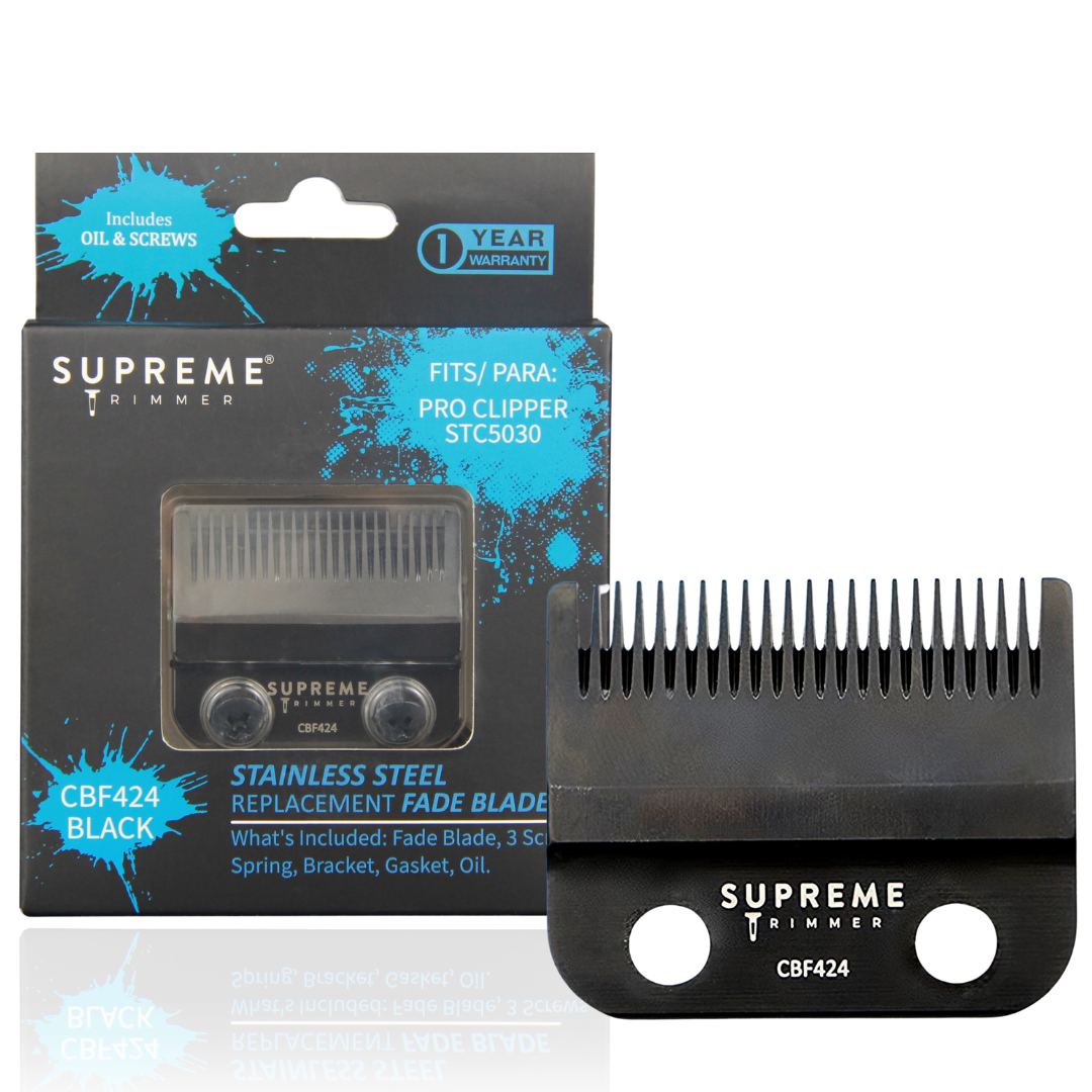 Supreme Trimmer Steel Fade Blade For Clippers - CBF424