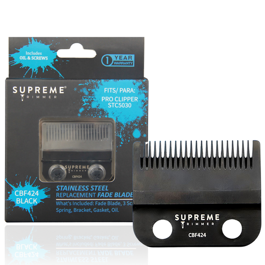 Supreme Trimmer Steel Fade Blade For Clippers - CBF424