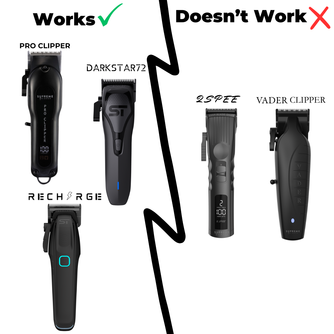 Supreme Trimmer Steel Fade Blade For Clippers #CBF424