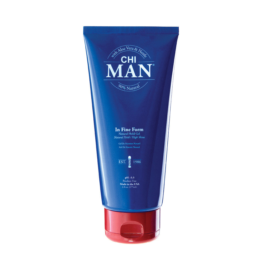 CHI Man In Fine Form Natural Hold Gel 6 oz