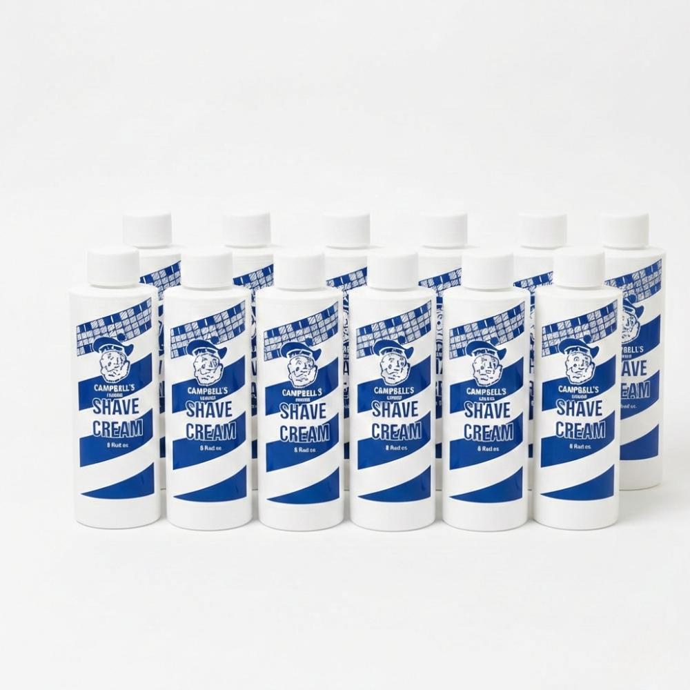 Campbell's Liquid Lather Shave Cream 8 oz