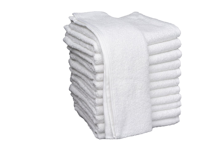 ProTex Luxe3 Towels - 100% Premium Ring Spun Cotton - 16" x 29", 3.0 lb/dz White