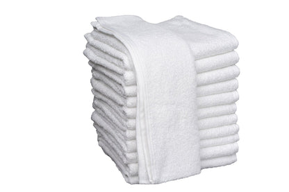 ProTex Luxe3 Towels - 100% Premium Ring Spun Cotton - 16" x 29", 3.0 lb/dz White