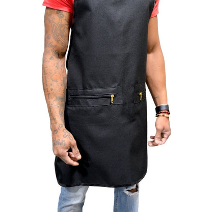 black barber apron - barber apron- apron for barbers- barber aprons- best barber apron- barber apron- barber apron for men- barber apron designer- black barber apron-barber apron for sale - mens barber apron-apron for barbers -barber aprons -hair stylist 