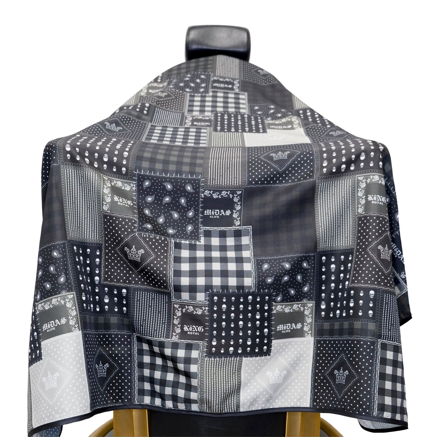 barber capes- bandana barber cape- blue bandana barber cape- bandana barber cape - bandana pro cape collection - paisley barber cape - bandana hair cutting cape  - barber cape - hair cutting cape - hair stylist cape