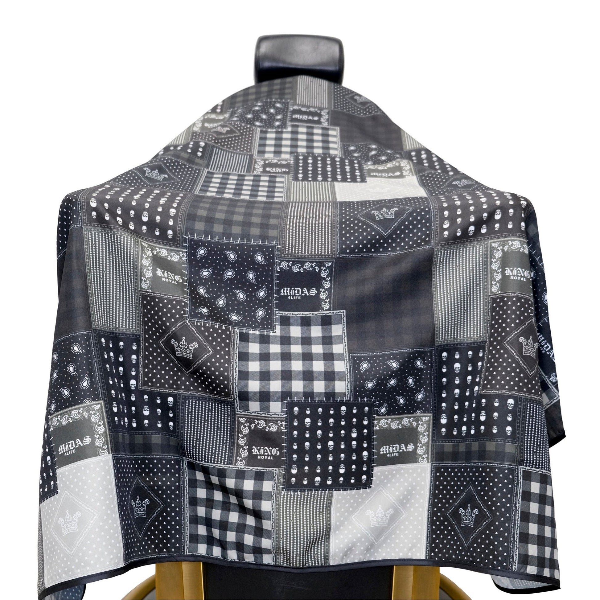 barber capes- bandana barber cape- blue bandana barber cape- bandana barber cape - bandana pro cape collection - paisley barber cape - bandana hair cutting cape  - barber cape - hair cutting cape - hair stylist cape