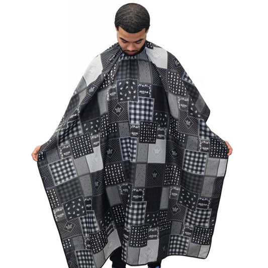 barber capes- bandana barber cape- blue bandana barber cape- bandana barber cape - bandana pro cape collection - paisley barber cape - bandana hair cutting cape  - barber cape - hair cutting cape - hair stylist cape