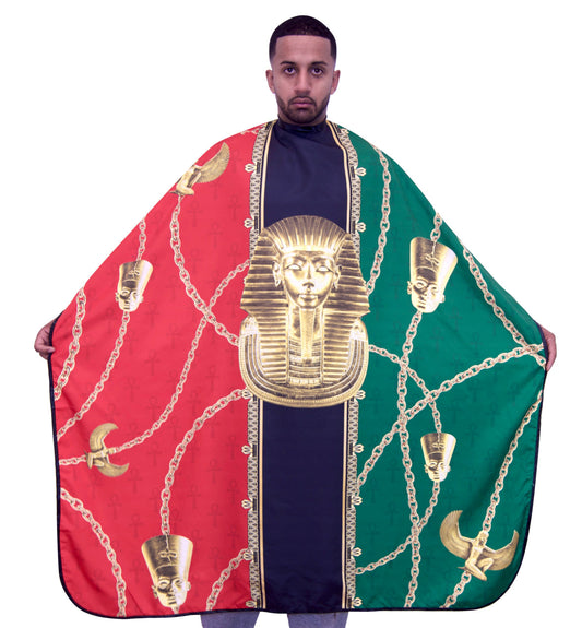 africa barber cape- african flag barber cape -barber cape-hair stylist capebarber capesegypt cape -barber cape- barber capes -best barber capes -king midas capes -