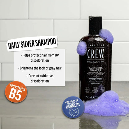 American Crew Daily Silver Shampoo 8.4 oz