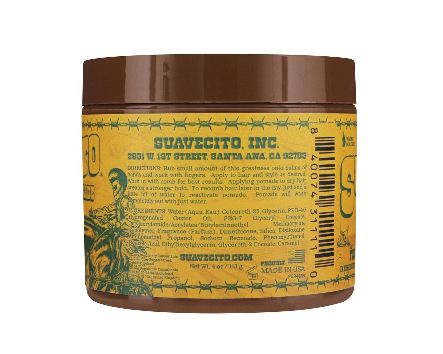 Suavecito Limited Edition Desert Cashmere Firme (Strong) Hold Pomade