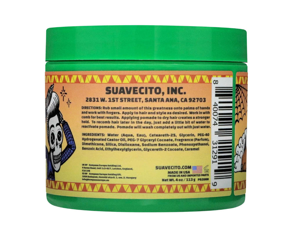 Suavecito El Dorado Limited Edition Original Hold Pomade - 4 oz