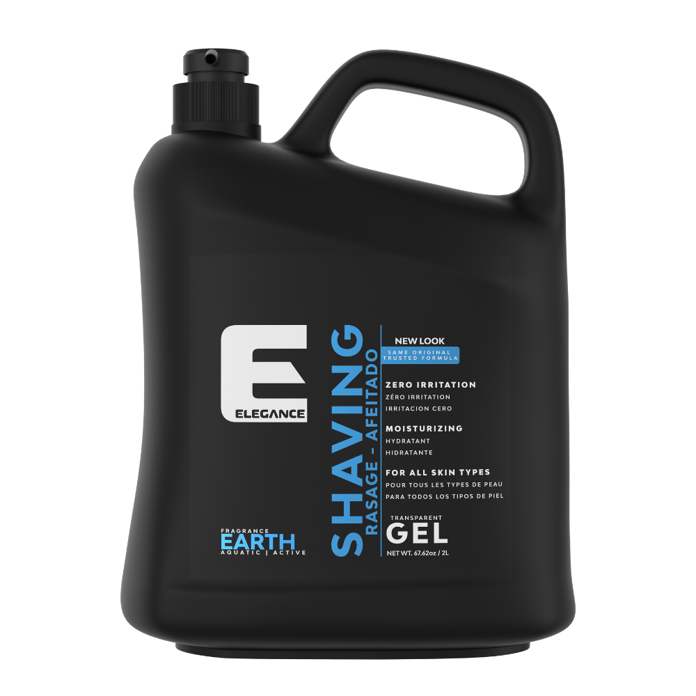 Elegance Shave Gel - Zero Irritation - All Skin Types - Moisturizing Earth 2L