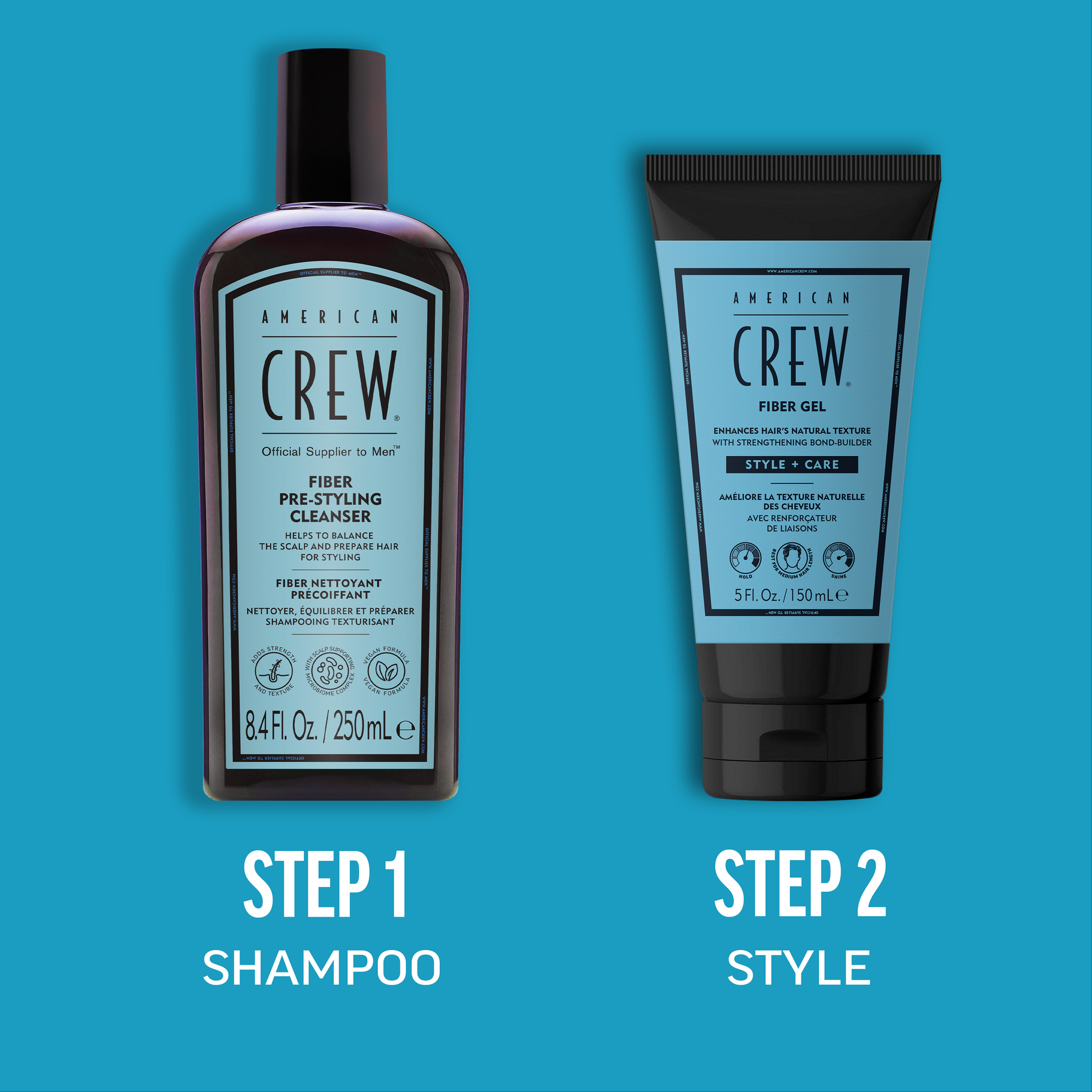 American Crew Fiber Gel 5.1 fl oz/ 150mL