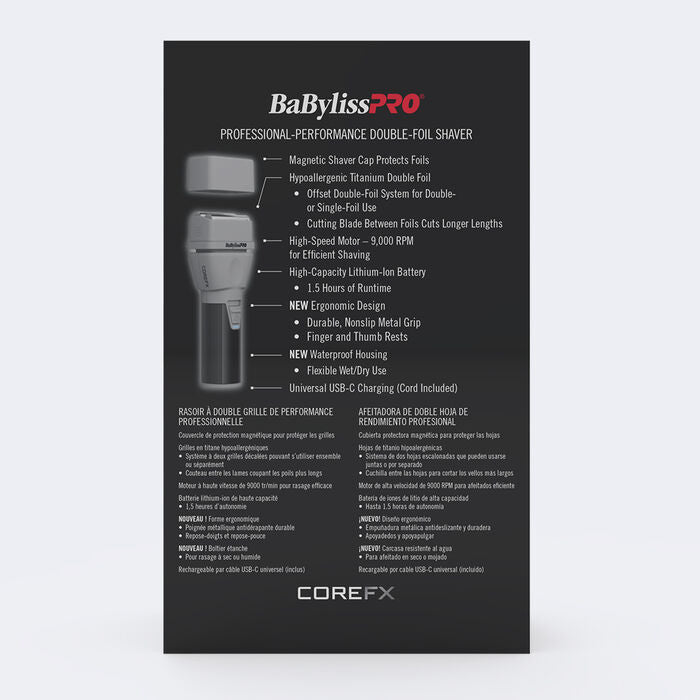 BaBylissPRO COREFX Shaver #FX75FS2